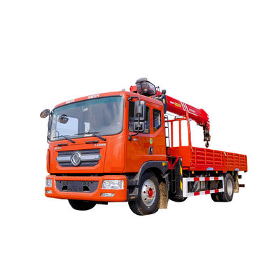 品質  TRUCK CRANE Dongfeng 4x2 Truck Boom Crane 8 Ton Truck Mounted Hydraulic Crane Arm Crane Sanypalfinger For Trucks 工場