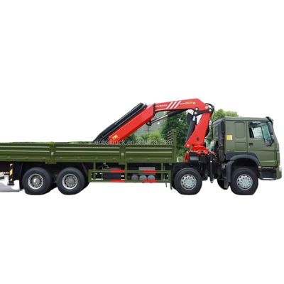 品質  TRUCK CRANE 8x4 HOWO hydraulic folding arm crane for trucks 15~50 TON Crane factory supply new/used truck mounted crane for sale 工場